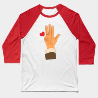 Lula's left hand and a heart Baseball T-Shirt